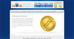 Desktop Screenshot of bghomehealth.com